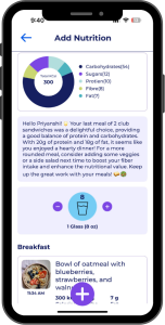 Log Nutrition and Water