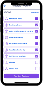 Routine and activity